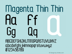 Magenta Thin