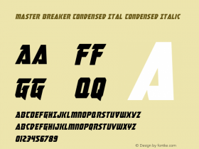Master Breaker Condensed Ital