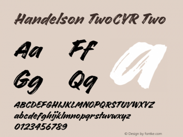 Handelson TwoCYR