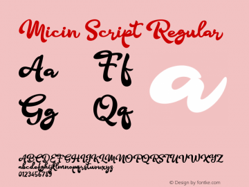 Micin Script