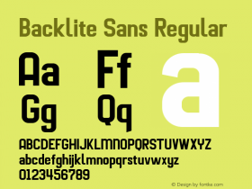 Backlite Sans