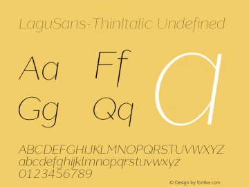 LaguSans-ThinItalic