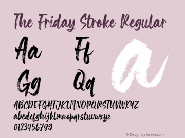 The Friday Stroke