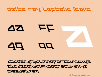 Delta Ray Leftalic