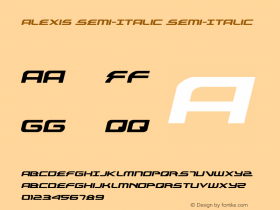 Alexis Semi-Italic