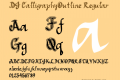 DJ CalligraphyOutline