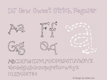 DJ Sew Sweet Stitch