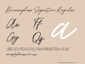Birmingham Signature