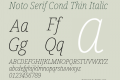 Noto Serif Cond Thin