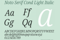 Noto Serif Cond Light