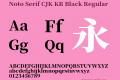 Noto Serif CJK KR Black