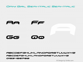 Omni Girl Semi-Italic