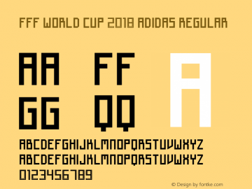 FFF World Cup 2018 Adidas