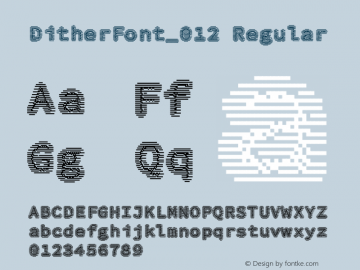 DitherFont_012