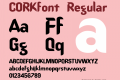 CORKfont