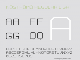 Nostromo Regular