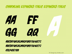 Charmling Expanded Italic