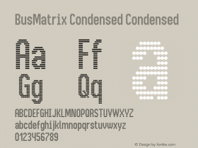 BusMatrix Condensed