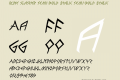 Rune Slasher Semi-Bold Italic