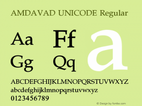 AMDAVAD UNICODE