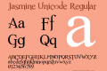 Jasmine Unicode