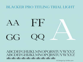 Blacker Pro Titling Trial