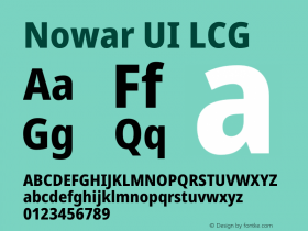 Nowar UI LCG