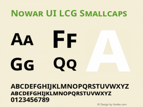 Nowar UI LCG Smallcaps