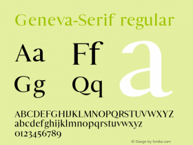 Geneva-Serif