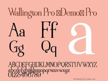 Wallington Pro (Demo)