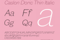 Caslon Doric