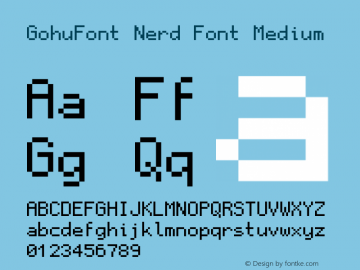 GohuFont Nerd Font