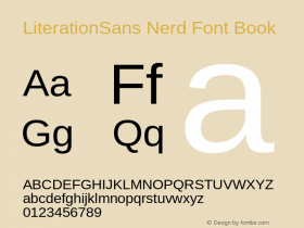 LiterationSans Nerd Font