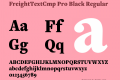 FreightTextCmp Pro Black