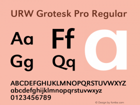 URW Grotesk Pro