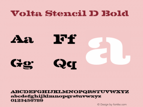 Volta Stencil D