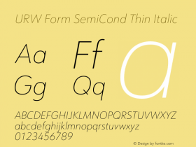 URW Form SemiCond