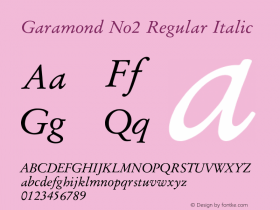 Garamond No2