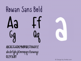 Rowan Sans