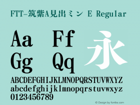 FTT-筑紫A見出ミン E