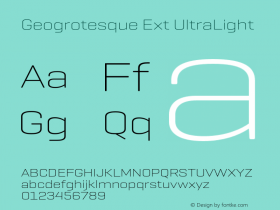 Geogrotesque Ext