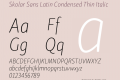 Skolar Sans Latin Condensed