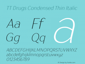 TT Drugs Condensed