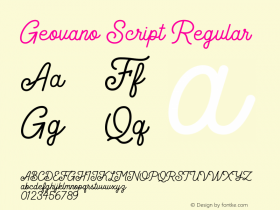 Geovano Script