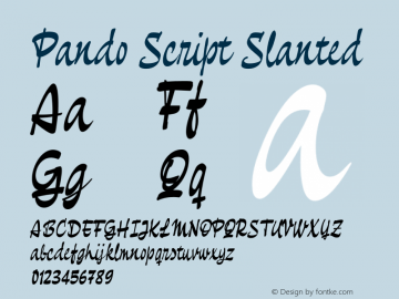 Pando Script