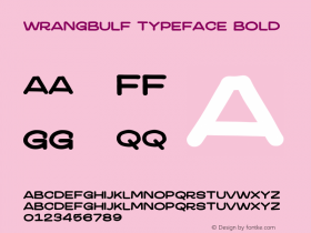 Wrangbulf Typeface