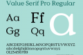 Value Serif Pro