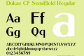 Dukas CF SemiBold