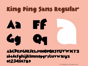 King Ping Sans