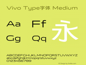 Vivo Type字体